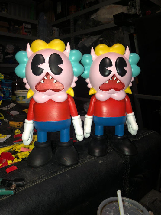 (12 inch desktop)Cooper the flower toy. Rare! Elastic imagination !! 4/4 last prototype.